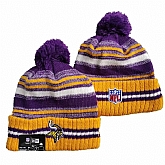 Minnesota Vikings Team Logo Knit Hat YD (14)